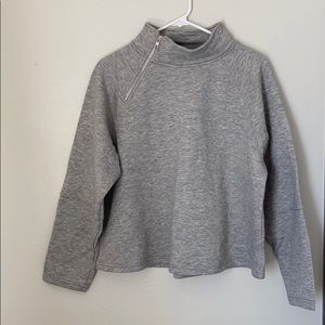 Cowl neck sweatshirt